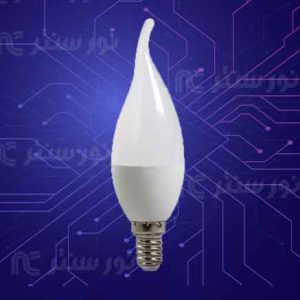 لامپ ای ای دی اشکی 7 وات (تک تاب)